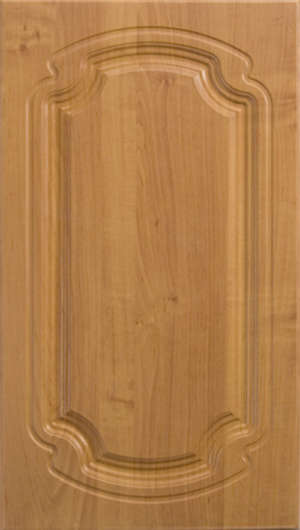 Цвет "Бавария"  20141-2,  исполнение - витрина,  фрезеровка -  "Люкс решётка"