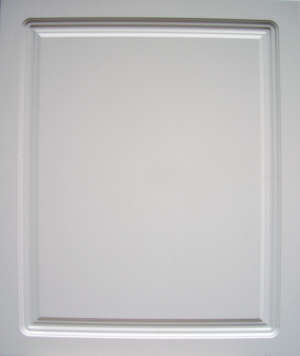 Цвет - "Белый" 1313G,  исполнение - глухое