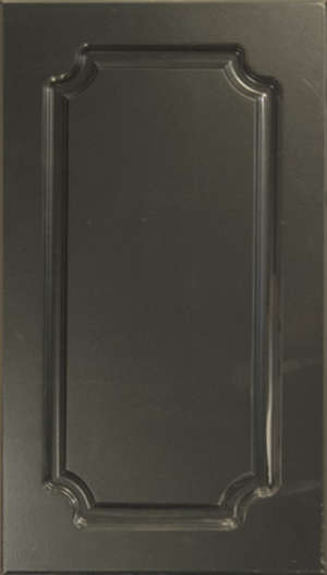 Цвет "Чёрный  металлик" 089-67,  исполнение - глухое