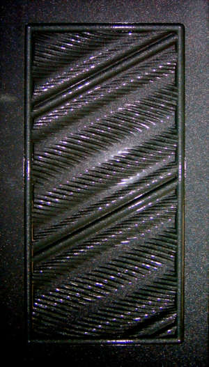 Цвет "Чёрный  металлик" 089-6Т,  исполнение глухое