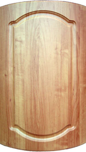 Цвет "Дуб натуральный"  1421-28,  исполнение - глухое,  фасад гнутый.