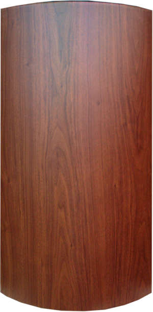 Цвет "Клён краный"  1878-37,  исполнение - глухое,  фасад гнутый.