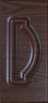 Цвет "Махагон" 1531-6,  исполнение - глухое