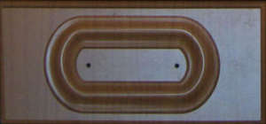 Цвет "Махагон светлый"  исполнение - глухое