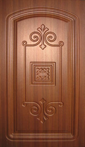 Цвет "Сапели матовый"  0201-28,  исполнение - глухое