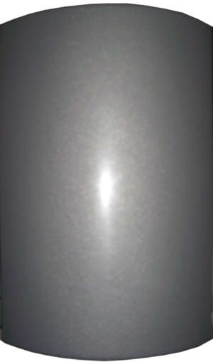 Цвет "Сталь металлик"  801-6Т,  исполнение - глухое,  фасад гнутый.