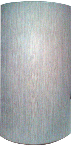 Цвет "Ясень сизый"  101-18,  исполнение - глухое,  фасад гнутый.