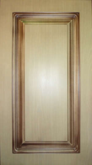 Фасад мебельный. Цвет "Берёза светлая"  матовый 8012-5,  исполнение - глухое