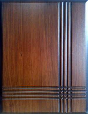 Фасад мебельный. цвет "Карелия"  матовая 605-11SR  в патине,  исполнение глухое