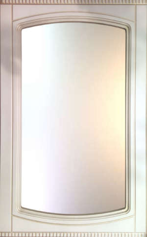 Фасад мебельный. Цвет - "",  в патине - "Золото",  исполнение - витрина