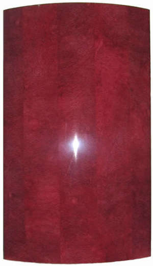 Фасад мебельный. Цвет "Вишня" 8021-6RG,  фрезеровка "Мыло",  фасад  гнутый.