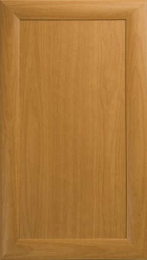 Фасад мебельный. Вставка плоская -  цвет "Дуб натуральный"  1421-28  Рамка -  цвет "Дуб натуральный"  1421-28