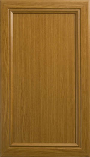 Фасад мебельный. Вставка плоская -  цвет "Дуб рустик"  14211-27  Рамка -  цвет "Дуб рустик"  14211-27