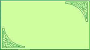 исполнение - глухое,  цвет - "Эвкалипт"  002-3003G