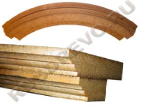 с четвертью гнутый